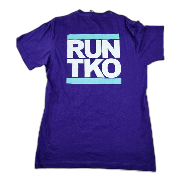 Rocksmith Tokyo Run NYC Men's Run TKO Purple Tshirt Size L - Picture 2 of 8